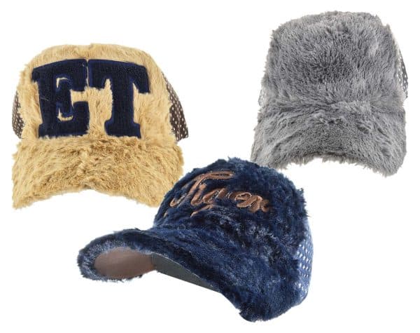 Gorro C/Sombrero Tipo Peluche