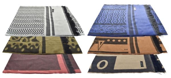 Pashmina Polyester Color Combinado - Imagen 2