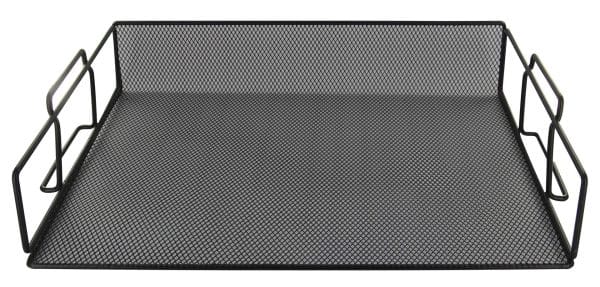 Bandeja Archivadora Metal Negro 34X24.5X6.5Cm - Imagen 2