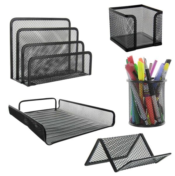 Organizador Escritorio Set X5Pcs - Imagen 2