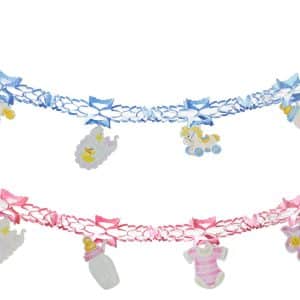 Guirnalda Papel Baby Shower 2 Mt Con Diseño Infantil Min 12