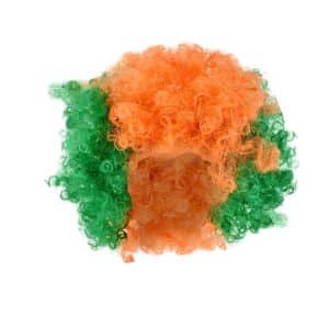 Peluca Con Rulos Payaso Colores