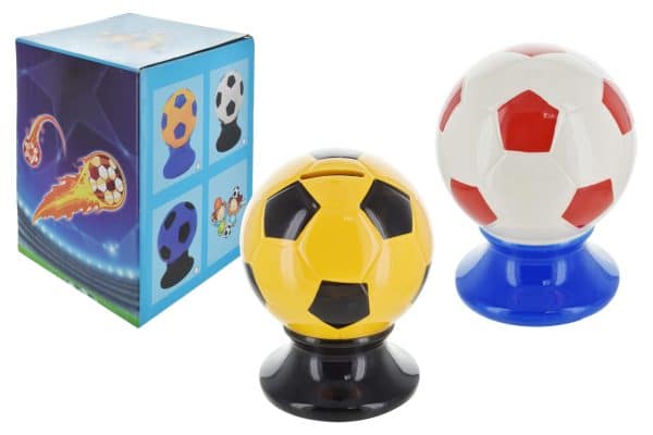 Alcancia Ceramica Forma Pelota