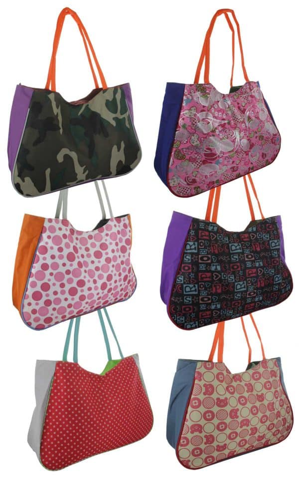 Bolso Playero Colores 48X35X14Cm