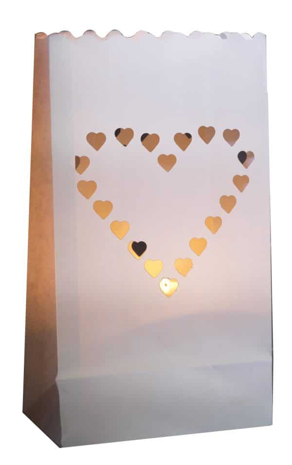 CANDELABRO BOLSA DE PAPEL X 5 PARA VELA - Imagen 3