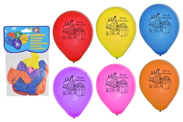 Globos 12 unidades