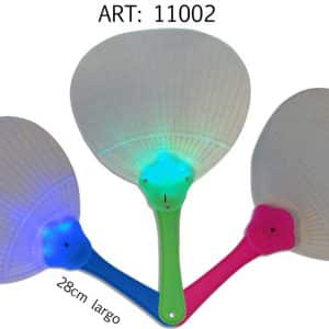Abanico De Plastico Con Luz.