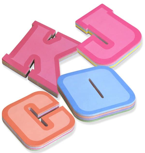 Block Apuntes Engomado Letras - Imagen 3