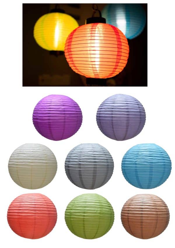 Pantalla Papel 80Cm Gte Colores Lisos