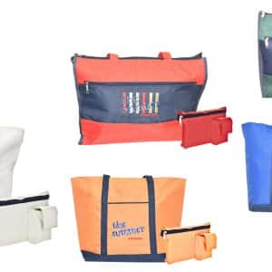 Bolso Lona Bordado Gr.P/Dama En Bolsa -