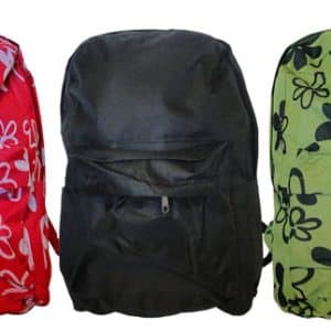 Mochila Liceal Flores 41X30X15