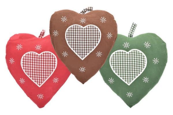 ALMOHADA COLGAR CORAZON 17X20CM 16639 Q72