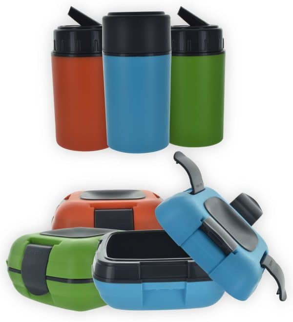 Lunchera Pinnacle 6P Bolso Termo Recipiente Hermeticocubiertos - Imagen 3
