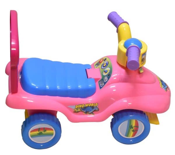 Buggy Moto Con Respaldo Rosada Pink Q1 - Imagen 3
