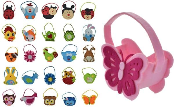 Carterita Animales P/ Sorpresitas Tnt Mini 10X17Cm Dif Diseños - Imagen 2
