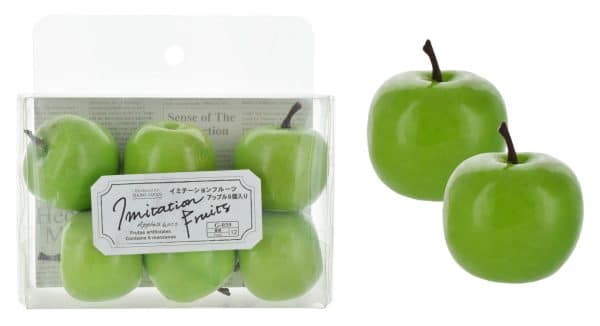 Manzana Decoracion X6 Pcs