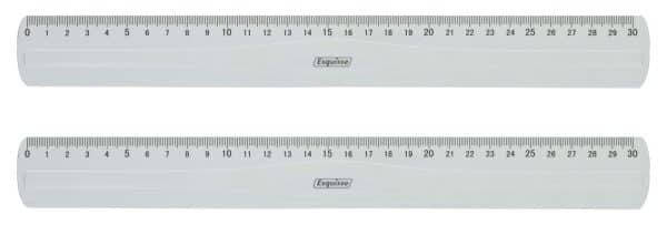 Regla Plastico 30Cm