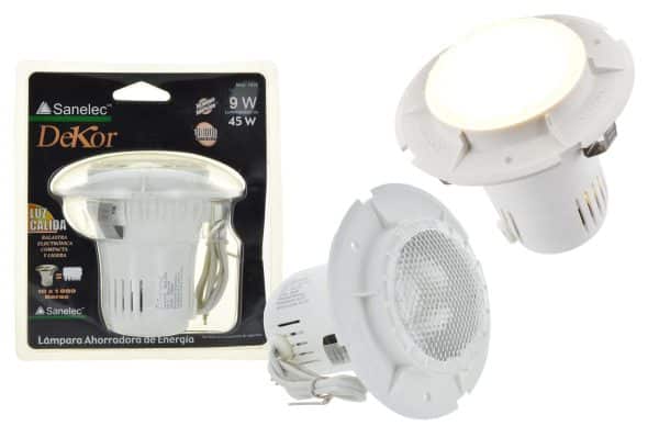 Lampara Empotrar Ceramica 9W/45W