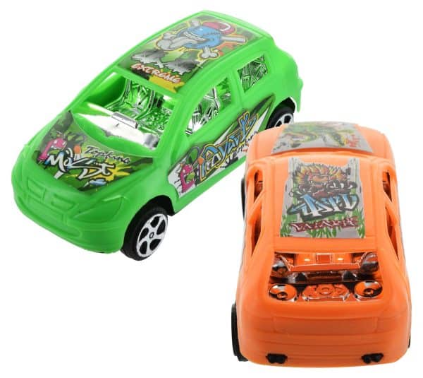 AUTITO DE CARRERA X4PCS CAJA - Imagen 2