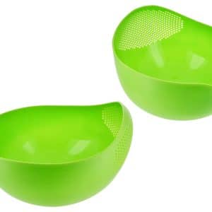Colador Plastico Para Verduras 26Cm Diferentes Colores Haixing