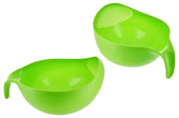 Colador Plastico Para Verduras 26Cm Diferentes Colores Haixing