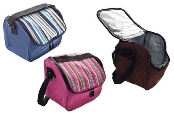 Bolso Termico T/Lunchera Escolar Lona 18X22Cm