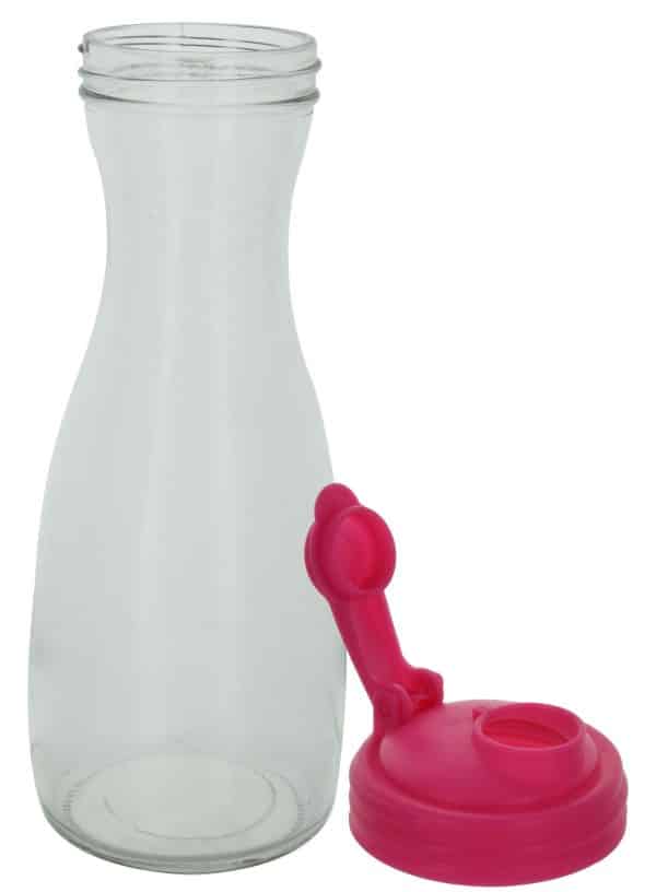 Botella Vidrio Con Tapa Color 910Ml - Imagen 2