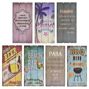 Cuadro Mdf Con Mensaje Varios Diseños