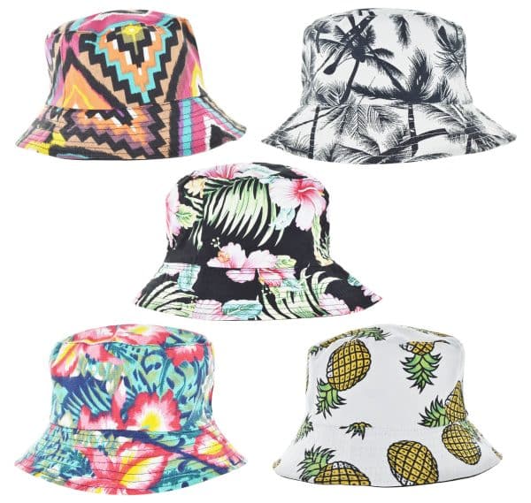Gorro Tela Pescador Diseño Playa 27X17X13Cm - Imagen 3