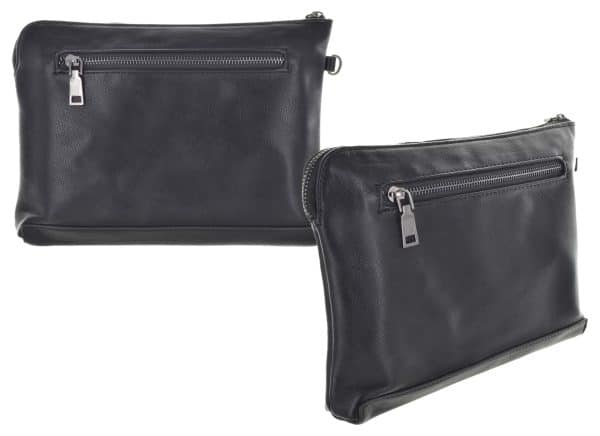 Cartera Sobre Hombre Porta Documentos Pu 27X20X6Cm