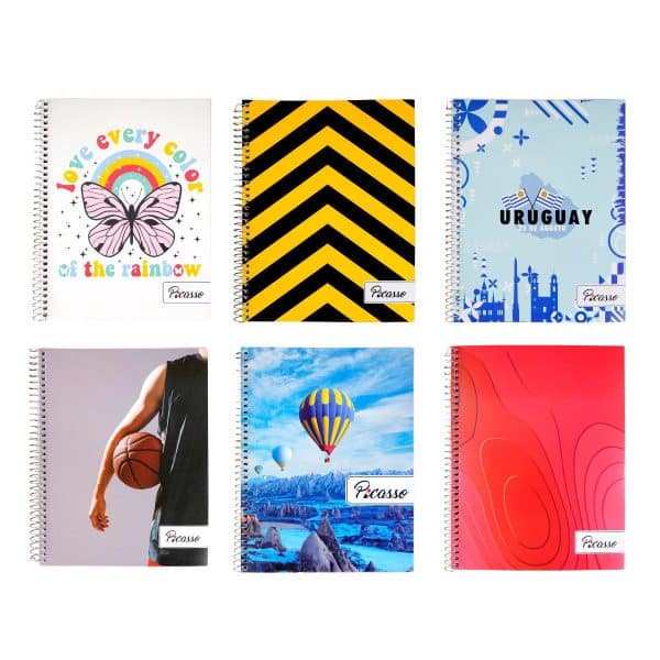 Cuaderno Picasso Espiral 48Hojas Rayado - Imagen 2