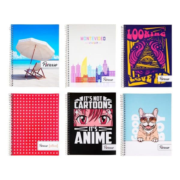 Cuaderno Picasso Espiral 48Hojas Rayado - Imagen 3