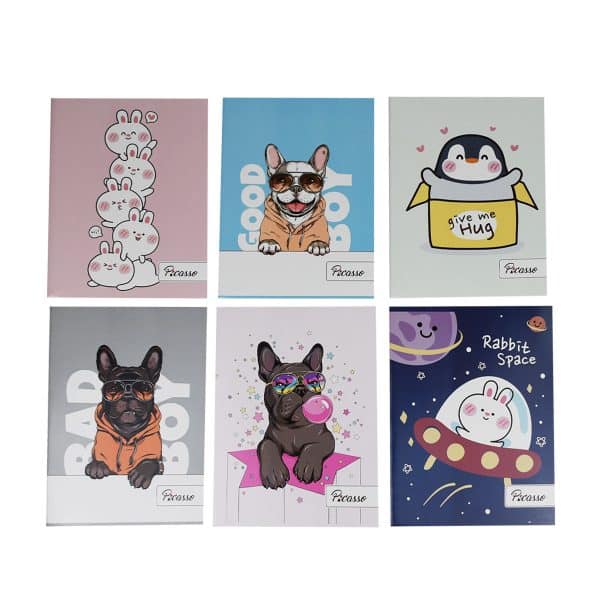 CUADERNO PICASSO ENGRAMPADO 72 HOJAS RAYADO 221153-6 - Imagen 2