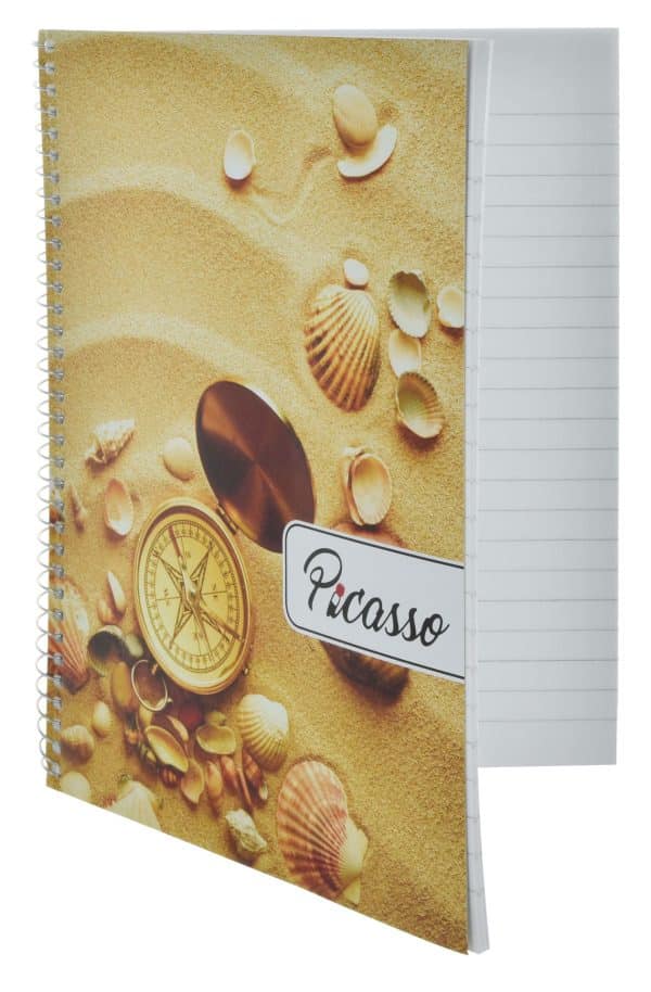 Cuaderno Picasso Espiral 96Hojas Rayado -2 - Imagen 2