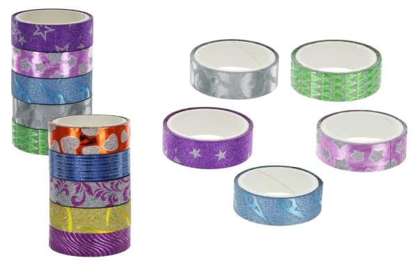 Cinta Adhesiva X5Uds Con Diseño