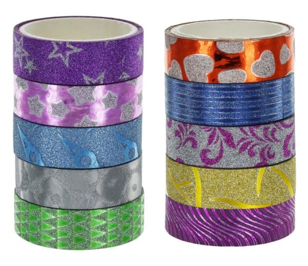 Cinta Adhesiva X5Uds Con Diseño - Imagen 2