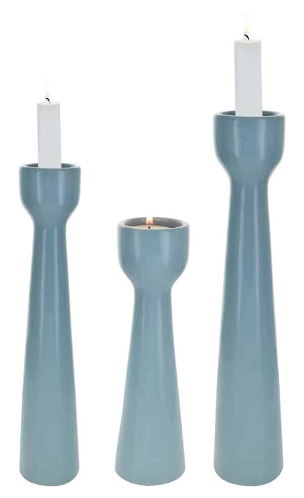 Candelabro De Ceramica X 3 - Imagen 2