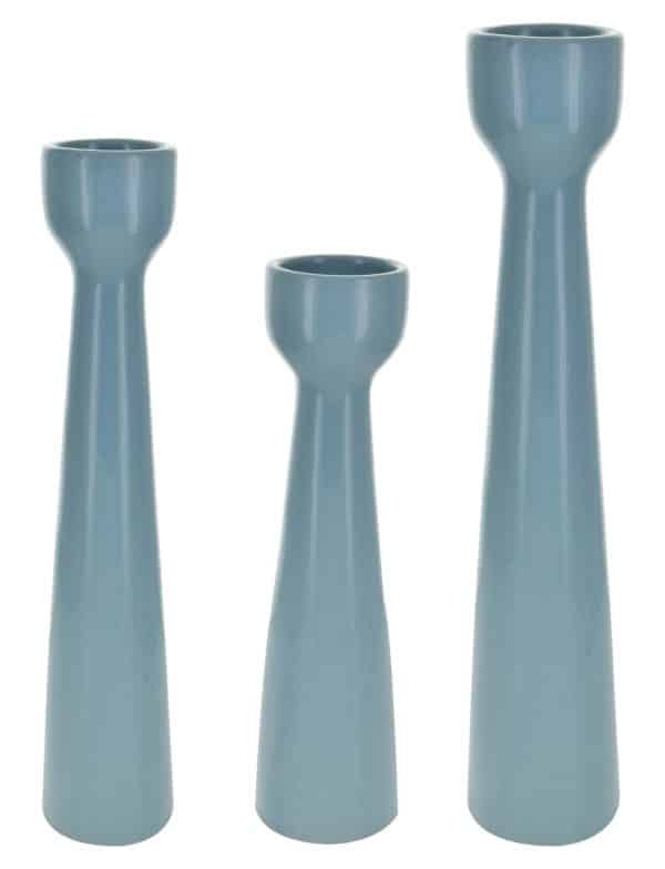 Candelabro De Ceramica X 3 - Imagen 3