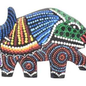 Elefante Bali Wall De Madera Para Colgar Aborigen Decorado 50Cm Elp 11.16-50A