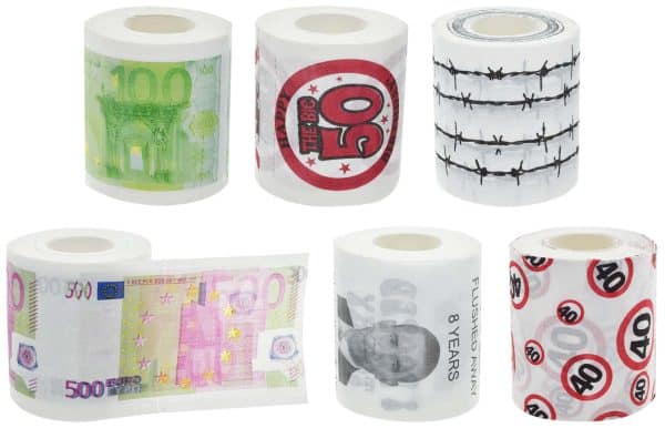 Papel Higienico Con Mensaje