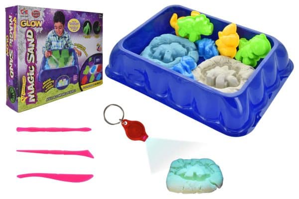 Juego En Caja Con Arena Plasticina Y 6 Moldes 926