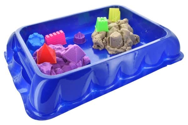 Caja Con Arena Plasticina Y 10 Moldes - Imagen 3