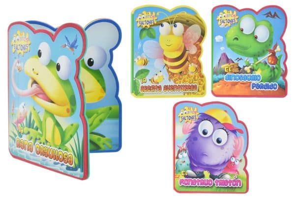 Libro Goma Eva De Cuento 5 Hojas