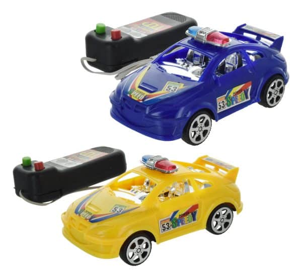 AUTO POLICIA CON CONTROL 10.5CM LARGO BLISTER H69 - Imagen 3