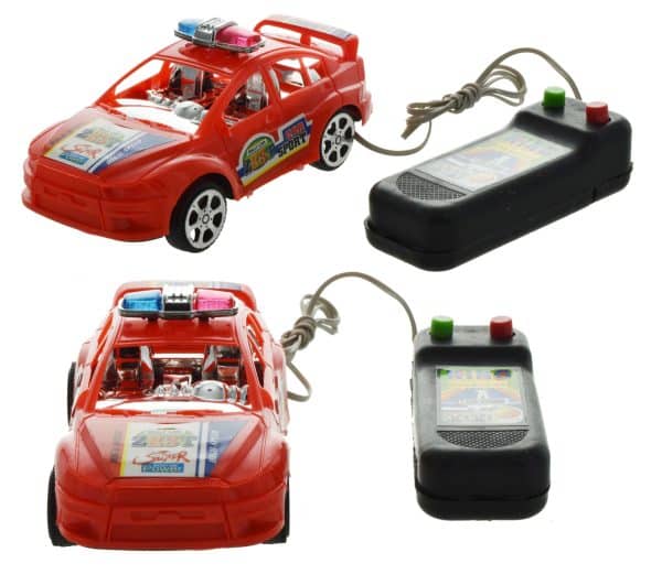 AUTO POLICIA CON CONTROL 10.5CM LARGO BLISTER H69 - Imagen 2