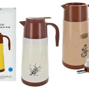 Jarra Termica Decorada 1.6 Lt Botella De Vidrio