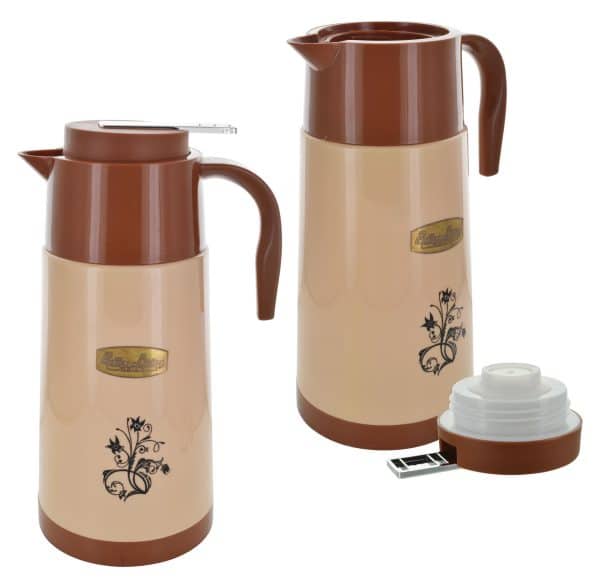 Jarra Termica Decorada 1.6 Lt Botella De Vidrio - Imagen 2
