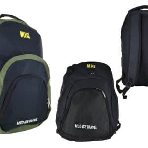 Mochila Mig Negra Y Azul 43X20X20 Cm M.1