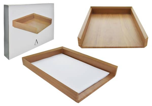 Bandeja De Madera Andrea 24X34X4.5 Cm M.6