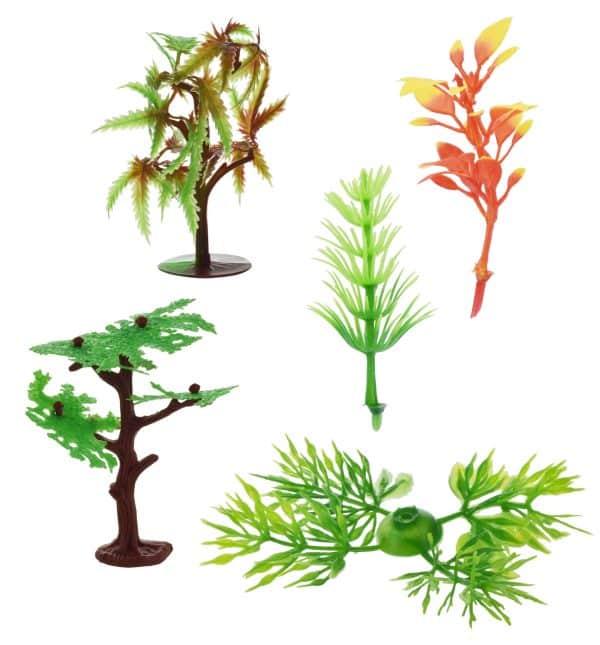Animales Y Arboles Plastico En Caja --1 M.24 - Imagen 3